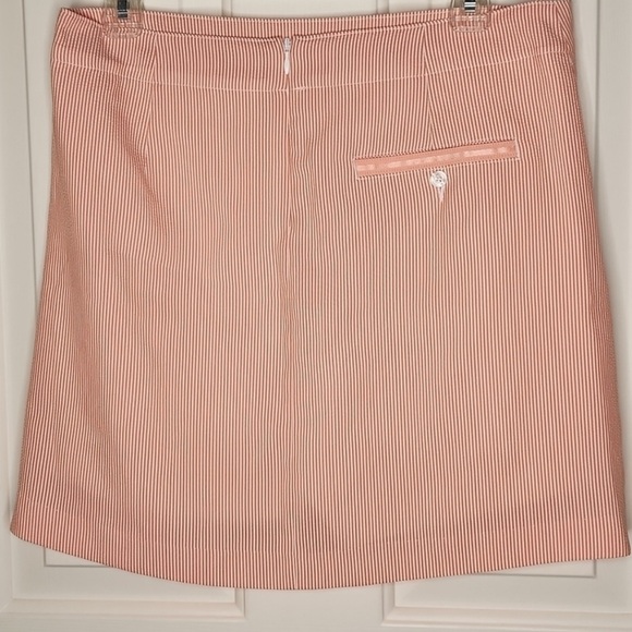 Lady Hagen Essential Seersucker Orange Striped, Purple Skort Bundle Size 2. 1265 - Picture 8 of 13